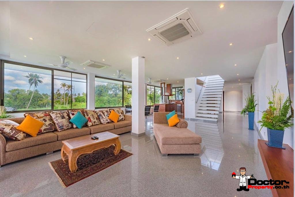 3 Bedroom Beachfront Villa - New Boat Marina Development - Mai Khao Beach - North Phuket - for sale